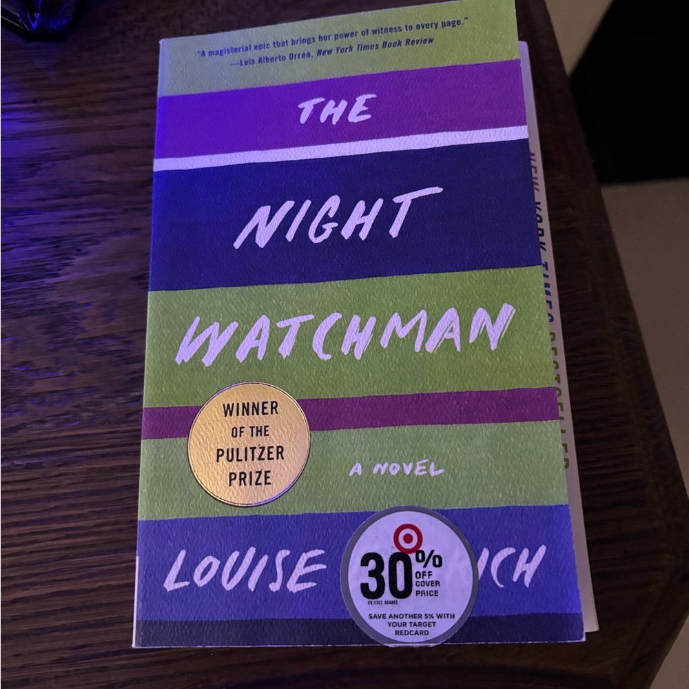 The Night Watchman By Louise Erdrich Book